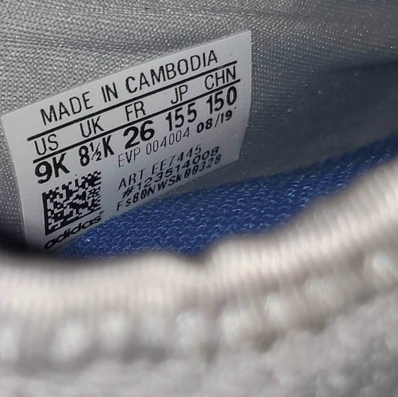 Adidas u path toddler kids sz 9c - Picture 3 of 3